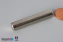 3/8" dia. x 2" N45 Neodymium Cylinder Magnet - photo 3