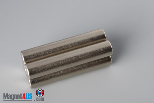 3/8" dia. x 2" N45 Neodymium Cylinder Magnet - photo 4