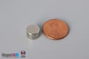 3/8" dia. x 1/4" N40 Neodymium Disc Magnet - photo 1