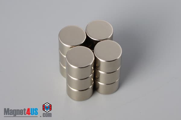 3/8" dia. x 1/4" N40 Neodymium Disc Magnet - photo 4