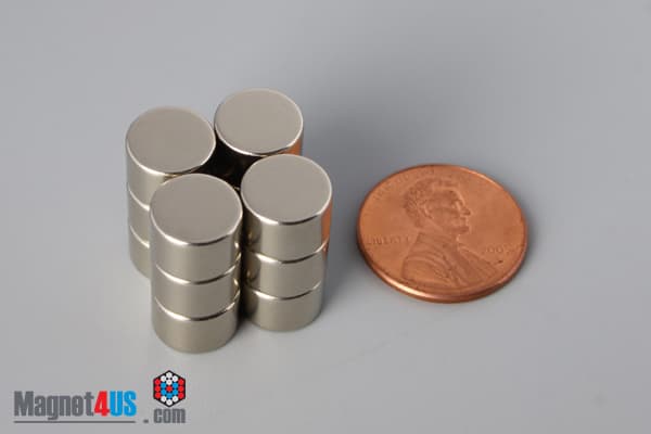 3/8" dia. x 1/4" N40 Neodymium Disc Magnet - photo 5