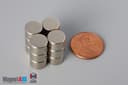 3/8" dia. x 1/4" N40 Neodymium Disc Magnet - photo 5