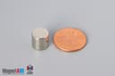3/8" dia. x 3/8" N52 Neodymium Cylinder Magnet - photo 1