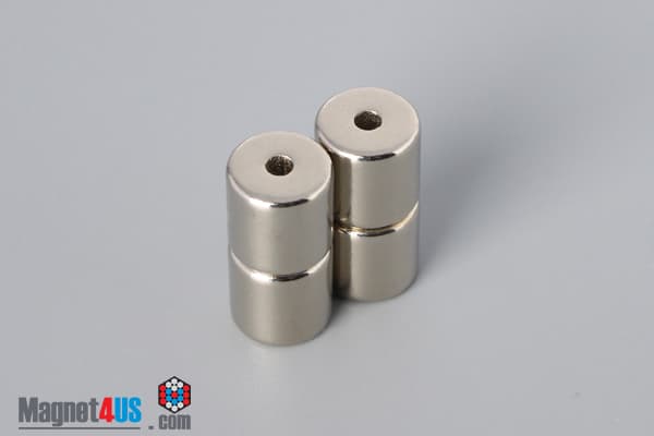 3/8" od x 3/32" id x 3/8" N45 Neodymium Ring Magnet - photo 4