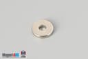 3/8" od x 1/8" id x 1/16" N40 Neodymium Ring Magnet - photo 2