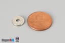 3/8" od x 1/8" id x 1/16" N40 Neodymium Ring Magnet - photo 1
