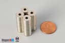 3/8" od x 1/8" id x 1/16" N40 Neodymium Ring Magnet - photo 5