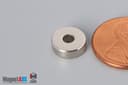 3/8" od x 1/8" id x 1/8" N40 Neodymium Ring Magnet - photo 3