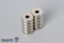 3/8" od x 1/8" id x 1/8" N40 Neodymium Ring Magnet - photo 4