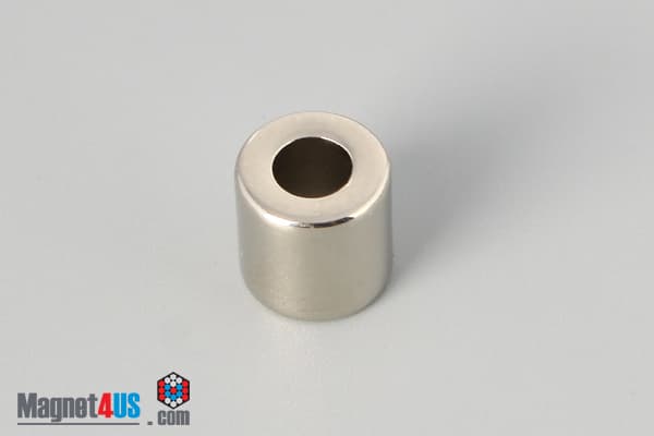 3/8" od x 3/16" id x 3/8" N40 Neodymium Ring Magnet - photo 4