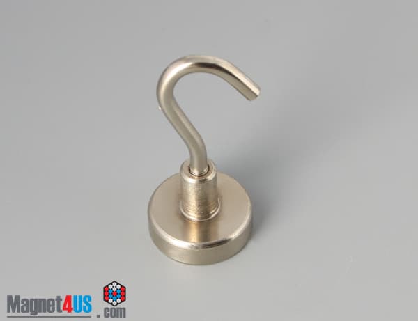D5/8" x 3/16" #4-40 UNC 2B N38 Pot Magnet