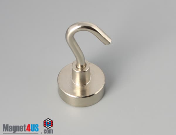 D3/4" x 1/4" #6-32 UNC 2B N38 Pot Magnet