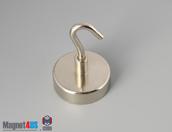 D1 1/4" x 3/8" #10-32 UNF 2B N38 Pot Magnet