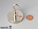 D1 3/4" x 3/8" #1/4"-20 UNC 2B N38 Pot Magnet - photo 2