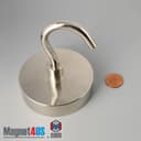 D3" x 3/4" #3/8"-16 UNC 2B N38 Pot Magnet - photo 12