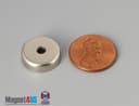 D0.63'' x 0.177'' #4 Screw N38 Pot Magnet - photo 17