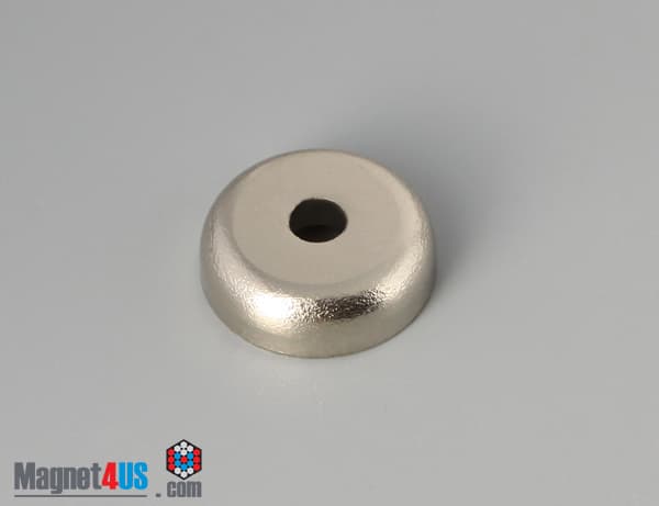 D0.787'' x 0.236'' #6 Screw N38 Pot Magnet
