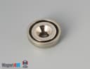D0.787'' x 0.236'' #6 Screw N38 Pot Magnet - photo 3