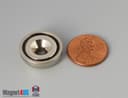 D0.787'' x 0.236'' #6 Screw N38 Pot Magnet - photo 4