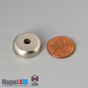 D0.787'' x 0.236'' #6 Screw N38 Pot Magnet - photo 12