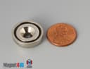 D0.787'' x 0.236'' #6 Screw N38 Pot Magnet - photo 19