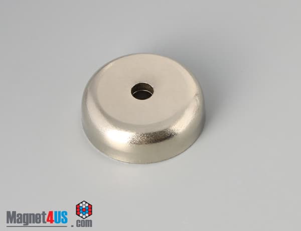 D1 1/4" x 3/8" #10 Screw N38 Pot Magnet