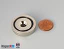 D1 1/4" x 3/8" #10 Screw N38 Pot Magnet - photo 4