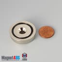 D1 1/4" x 3/8" #10 Screw N38 Pot Magnet - photo 14