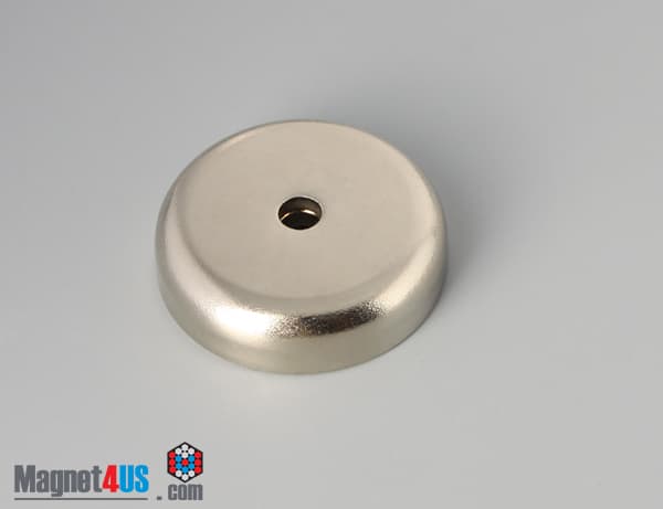 D1 1/2" x 3/8" #10 Screw N38 Pot Magnet