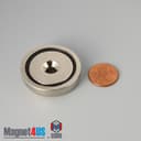 D1 1/2" x 3/8" #10 Screw N38 Pot Magnet - photo 14