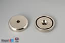 D1 3/4" x 3/8" #1/4" Screw N38 Pot Magnet - photo 10