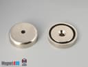 D2" x 1/2" #1/4" Screw N38 Pot Magnet - photo 5