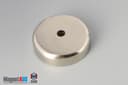 D2" x 1/2" #1/4" Screw N38 Pot Magnet - photo 6