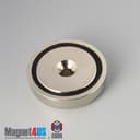 D2" x 1/2" #1/4" Screw N38 Pot Magnet - photo 13