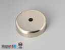 D2" x 1/2" #1/4" Screw N38 Pot Magnet - photo 16