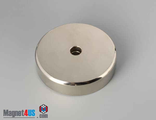D2.95'' x 0.71'' #3/8" Screw N38 Pot Magnet