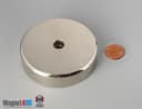 D2.95'' x 0.71'' #3/8" Screw N38 Pot Magnet - photo 2