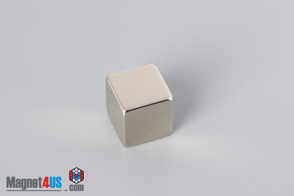 7/16" x 7/16" x 7/16" N40 Neodymium Block Magnet - photo 2