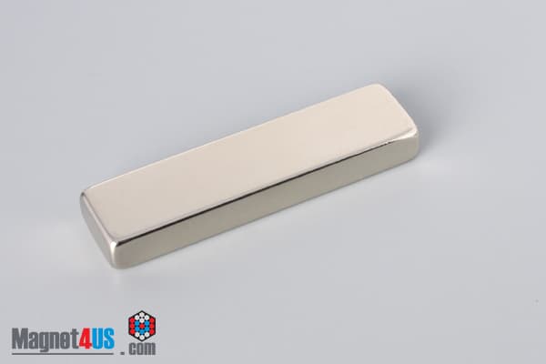 1/2" x 1/4" x 2" N40 Neodymium Block Magnet - photo 2