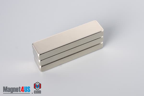 1/2" x 1/4" x 2" N40 Neodymium Block Magnet - photo 4