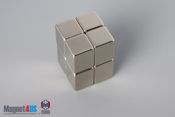 1/2" x 3/8" x 3/8" N45 Neodymium Block Magnet - photo 5