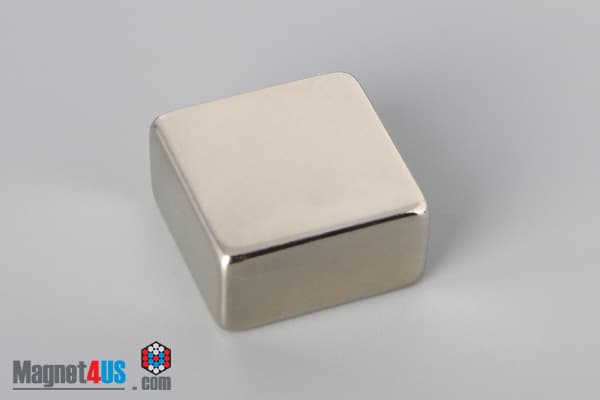 3/4" x 3/4" x 3/8" N45 Neodymium Block Magnet - photo 2