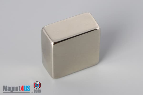 3/4" x 3/4" x 3/8" N45 Neodymium Block Magnet - photo 4