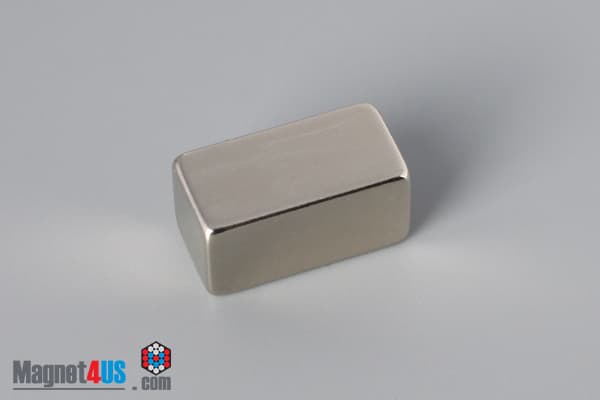 3/4" x 3/8" x 3/8" N45 Neodymium Block Magnet - photo 2