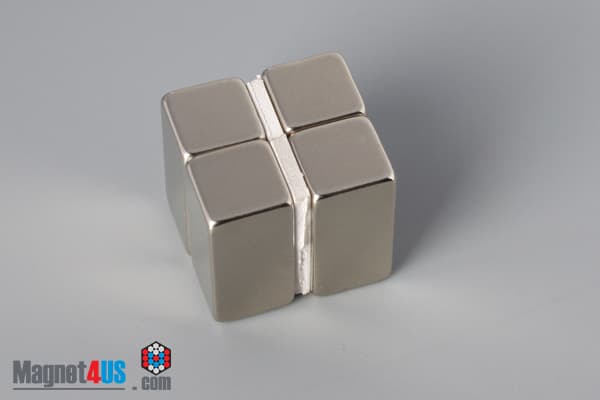 3/4" x 3/8" x 3/8" N45 Neodymium Block Magnet - photo 5