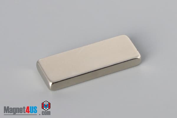 1" x 3/8" x 1/8" N45 Neodymium Block Magnet - photo 2