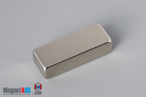 1" x 3/8" x 1/4" N45 Neodymium Block Magnet - photo 2