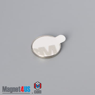 1/2" dia. x 1/16" S N42 3M Adhesive Disc Magnet - photo 13