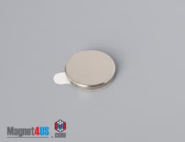 1/2" dia. x 1/16" S N42 3M Adhesive Disc Magnet - photo 20