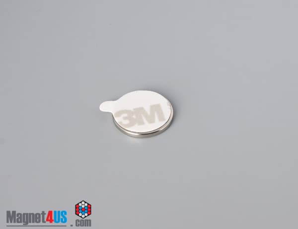 5/8" dia. x 1/16" N N42 3M Adhesive Disc Magnet - photo 4
